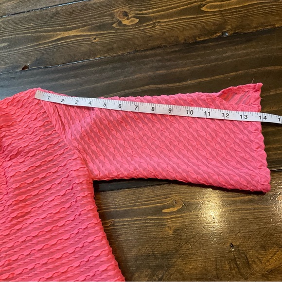 Women's Pink Ruffle Jacket - Picture 5 of 7